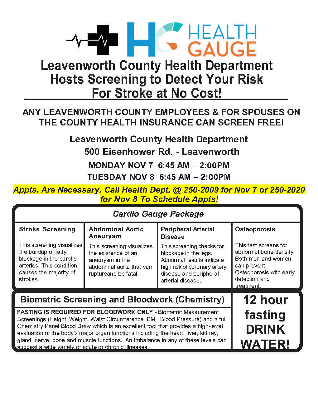 Leavenworth County Health Department Health Assessment 2022 October